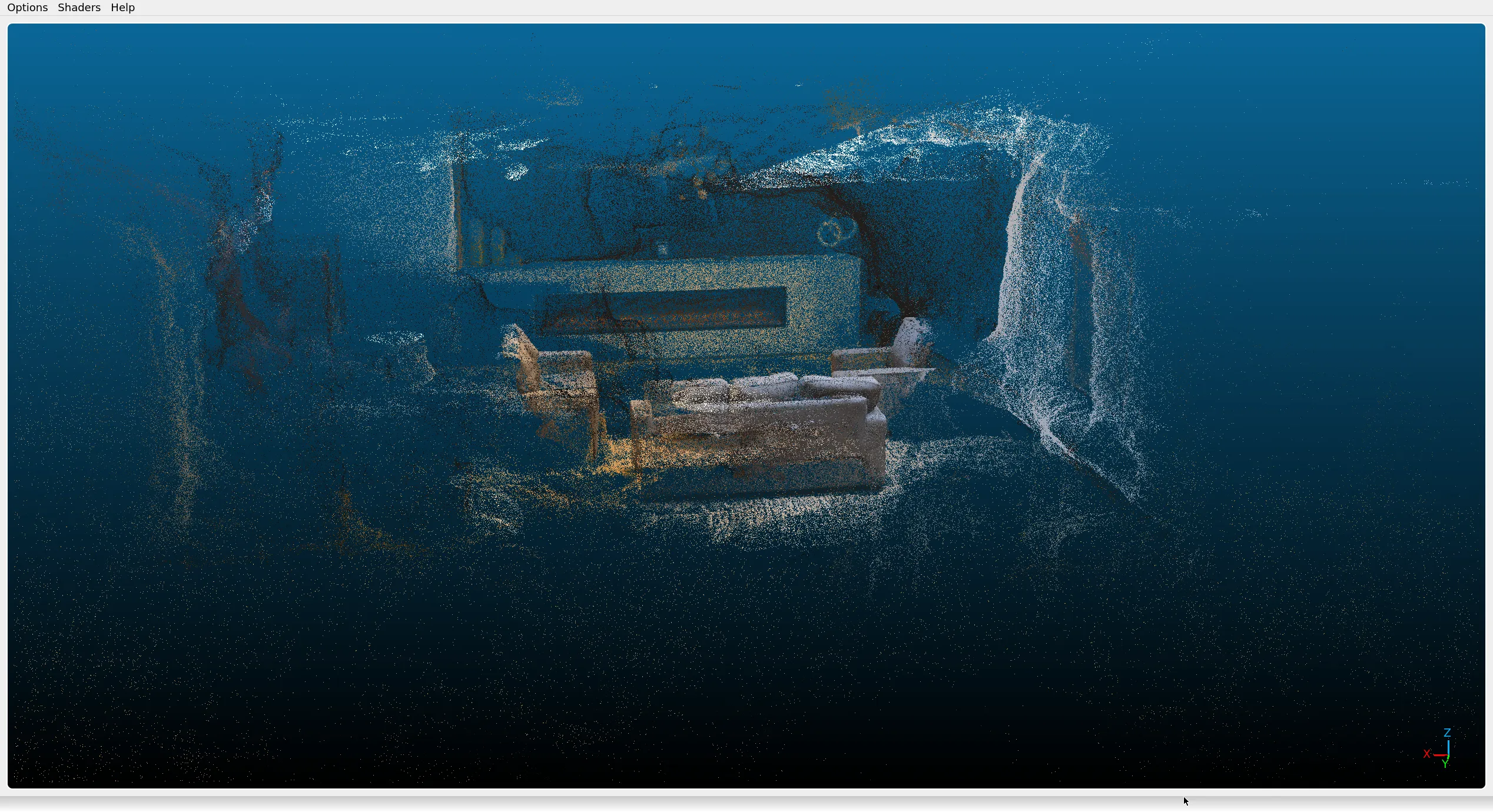 Nerfacto point clouds